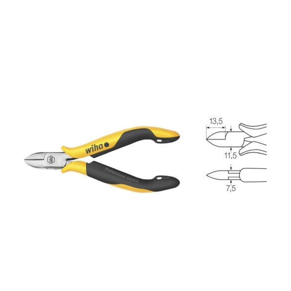 Professional ESD diagonal cutters