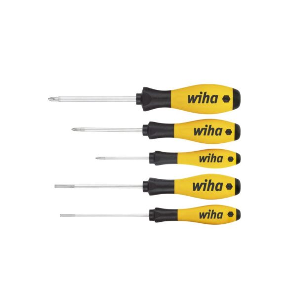  ESD Screwdriver set SoftFinish® Slotted, Phillips 5-pcs.