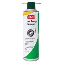   LOW TEMP GREASE, Nagy teljesítményű szintetikus csapágy zsír spray, ultra alacsony hőmérsékletre, 500 ml