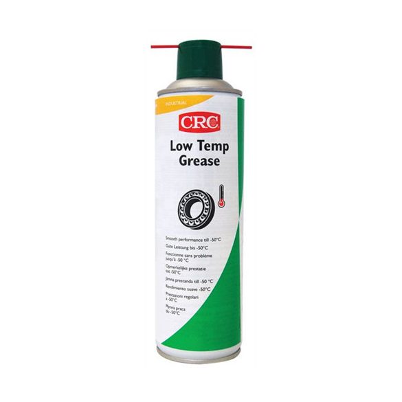 LOW TEMP GREASE, Nagy teljesítményű szintetikus csapágy zsír spray, ultra alacsony hőmérsékletre, 500 ml