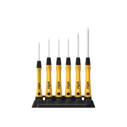 ESD Fine screwdriver set, TORX®, 7 pcs. incl. holder