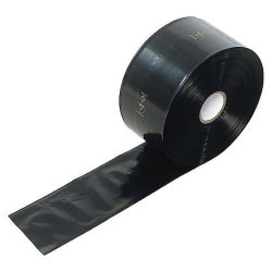 ESD tubular film, black with ESD sign
