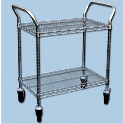 ESD wire 2 shelf cart
