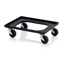 ESD transport trolley for 600x400 tote boxes