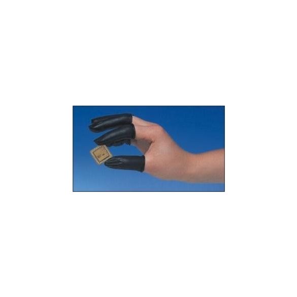 ESD finger cots, dissipative