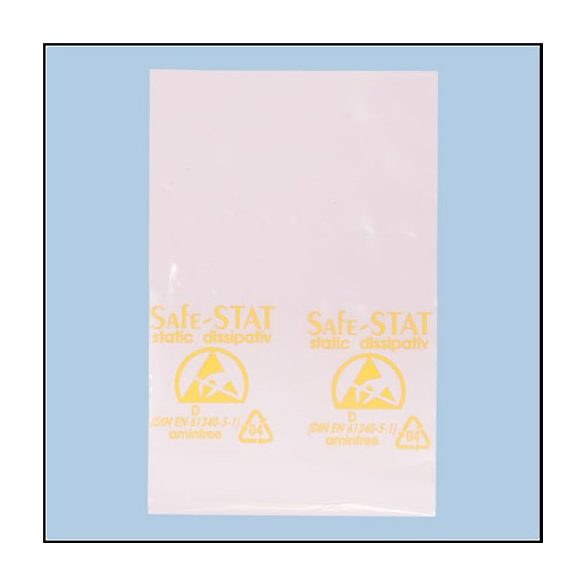 Rózsaszín antisztatikus zacskó (100 db./csomag)