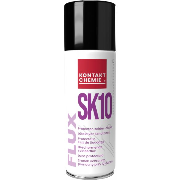 Flux SK 10 spray, solder-active intermediate protector for printed circuit boards, 200 ml