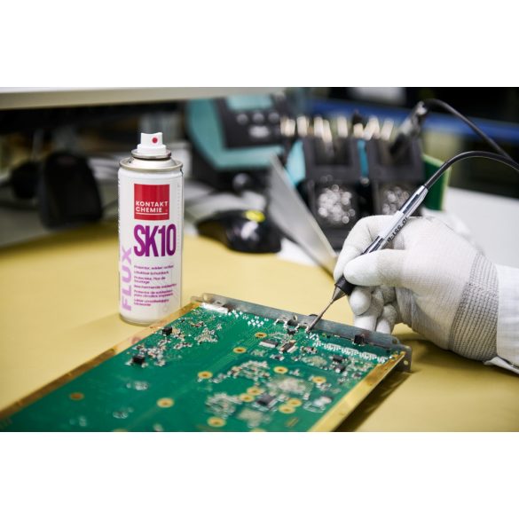 Flux SK 10 spray, forrasztási segédeszköz az áramköri kártyák oxidációja ellen, 200 ml