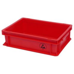  ESD Tote boxes red and yellow