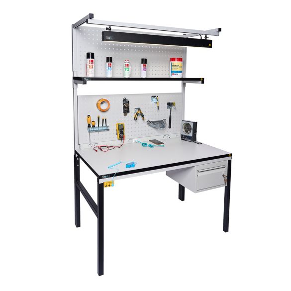 TESDA ESD perforated back panel, 1800x440 mm