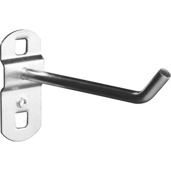 Tesda ESD perforated wall tool hook, with slanted end, 100 mm