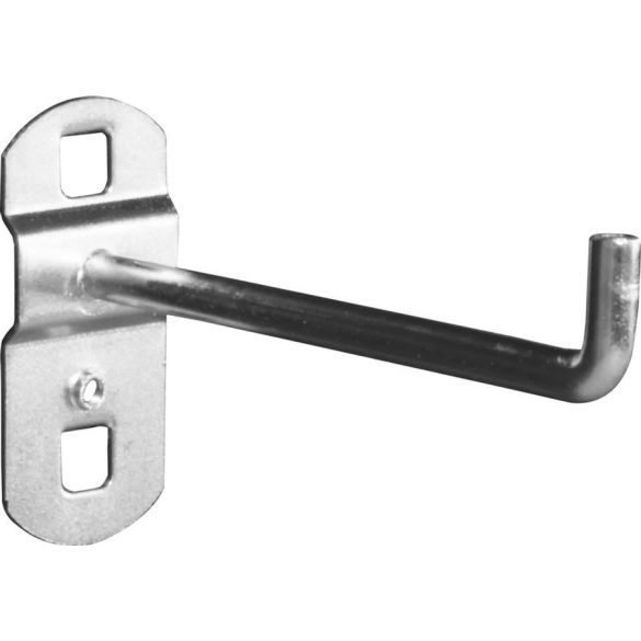 Tesda ESD perforated wall tool hook, vertical end, 90 mm